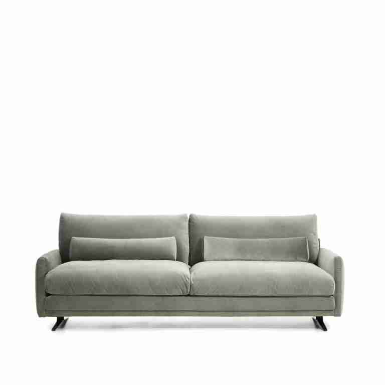 Kave Home 3-zits Bank Veliro Velvet - Groen