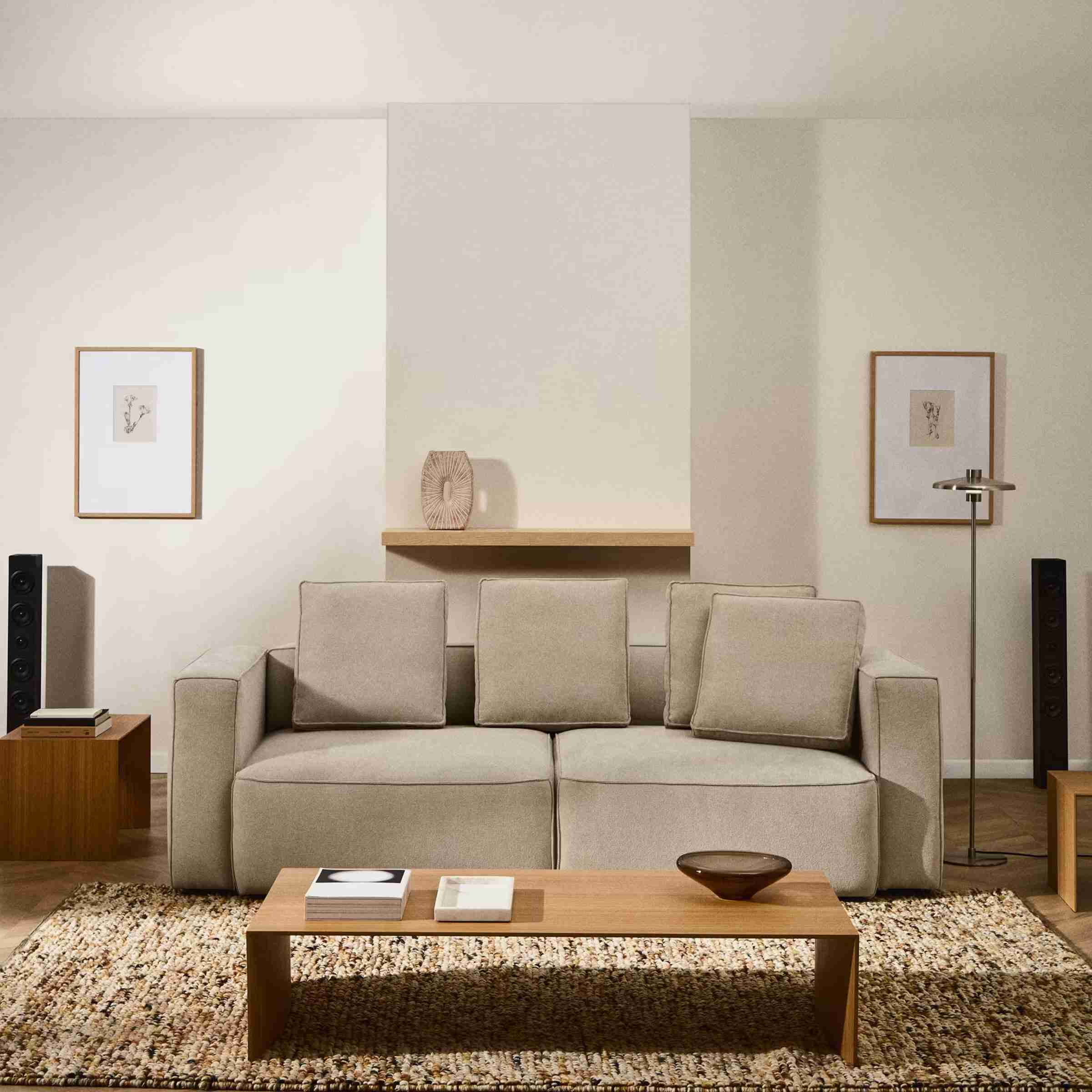 Kave Home 3-zits Slaapbank Marela - Beige