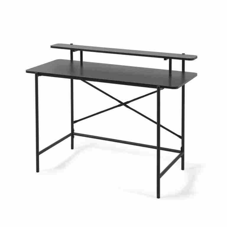 Kave Home Bureau Galatia 120 x 65cm - Zwart