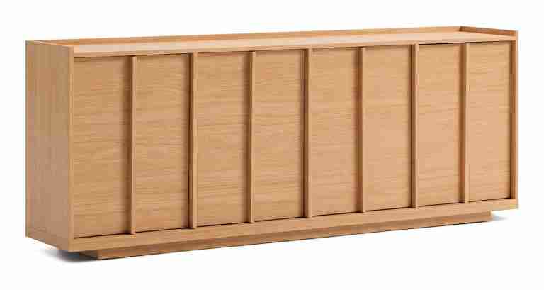 Kave Home Dressoir Onix Eiken, 200 x 80cm - Naturel