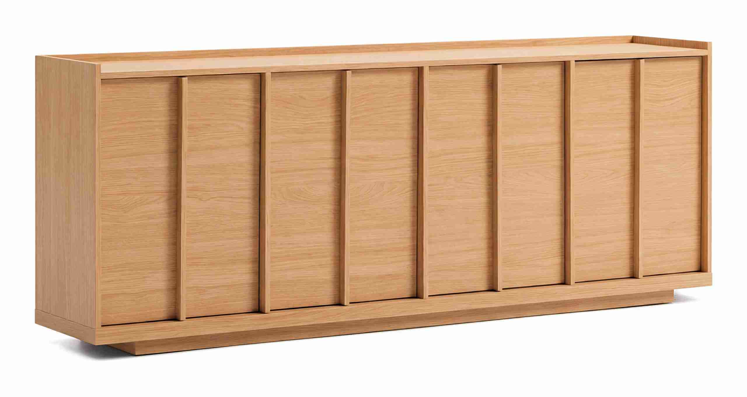Kave Home Dressoir Onix Eiken, 200 x 80cm - Naturel