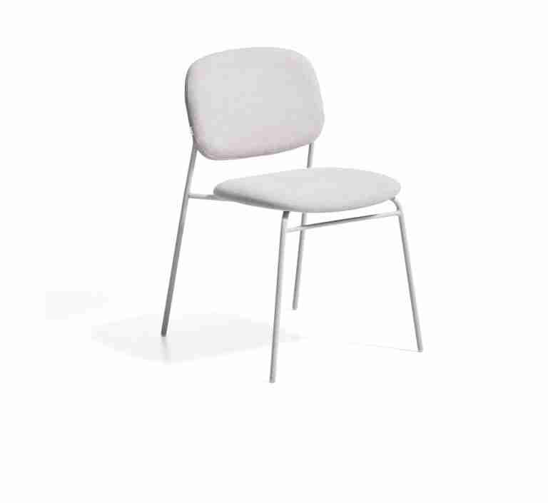 Kave Home Eetkamerstoel Meli Chenille - Beige