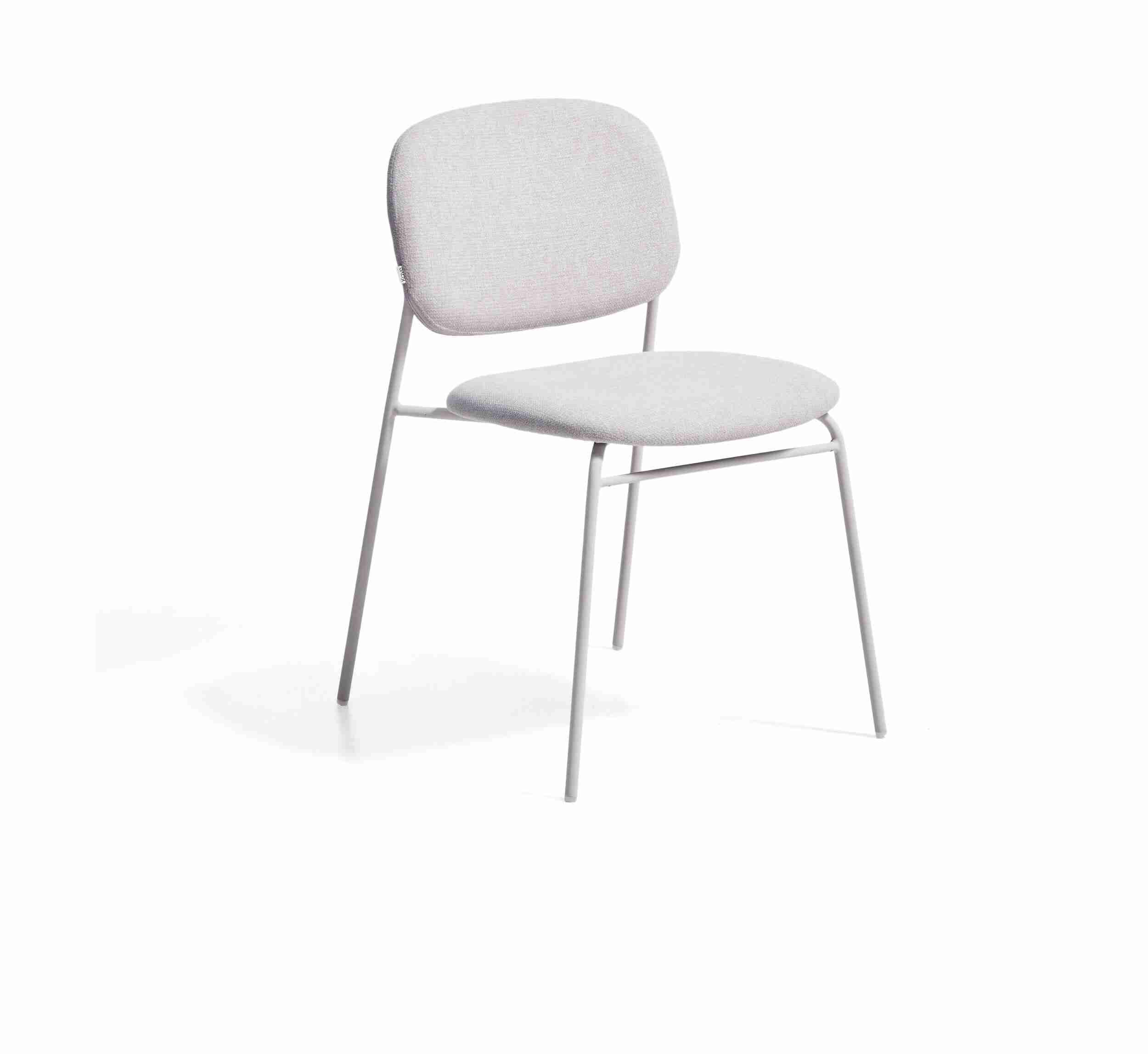 Kave Home Eetkamerstoel Meli Chenille - Beige