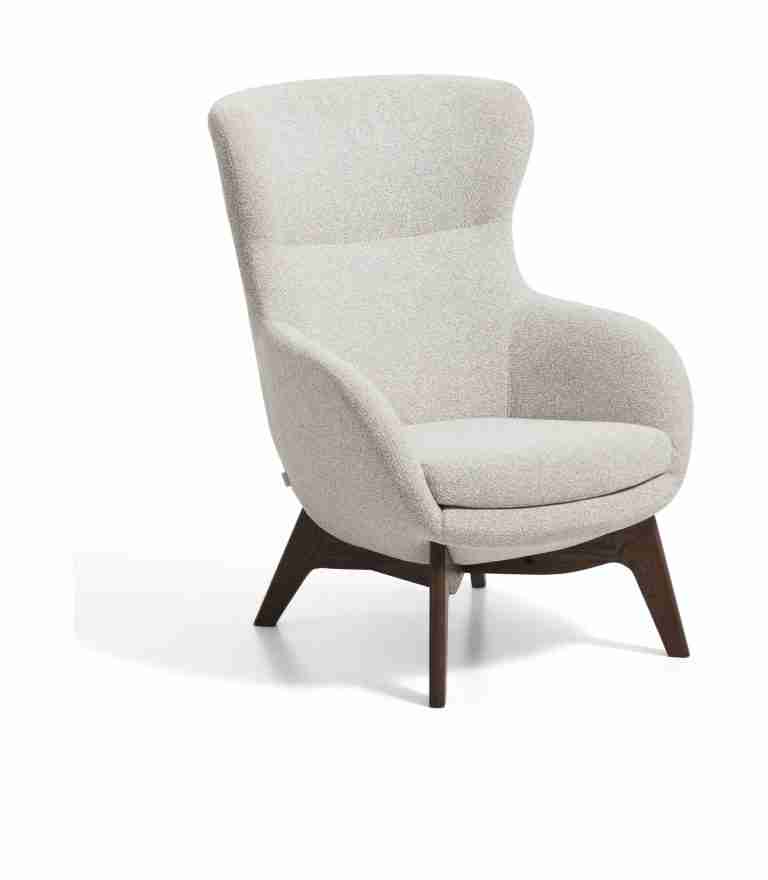 Kave Home Fauteuil Adiran Chenille - Beige