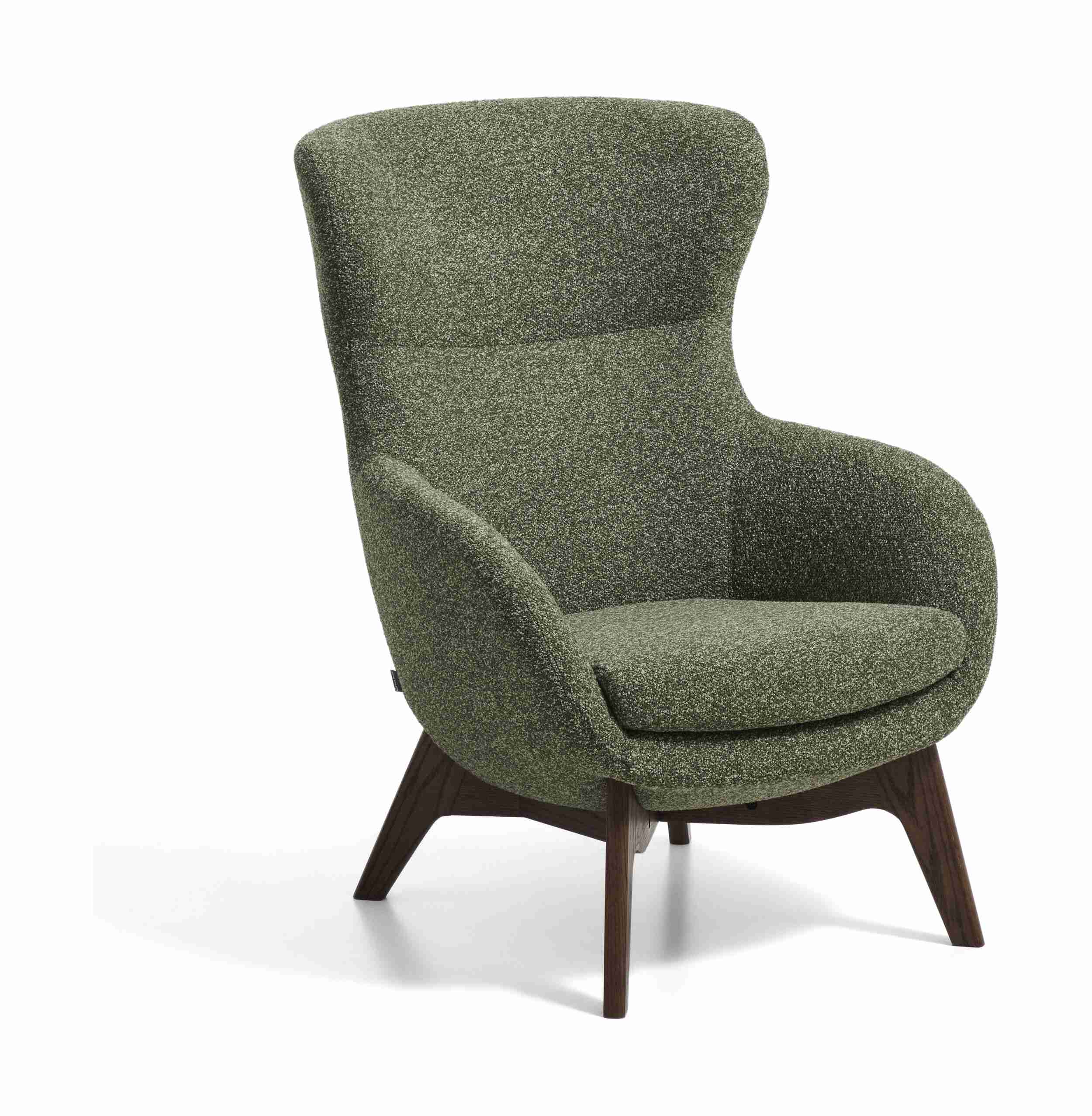 Kave Home Fauteuil Adiran Chenille - Mosgroen