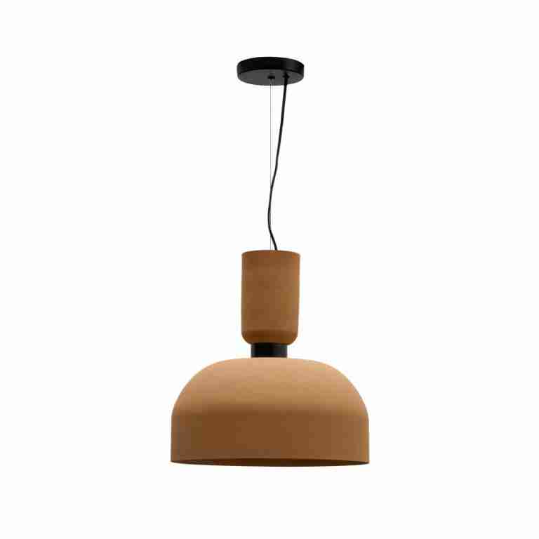 Kave Home Hanglamp Nibla Kleipatroon - Terracotta
