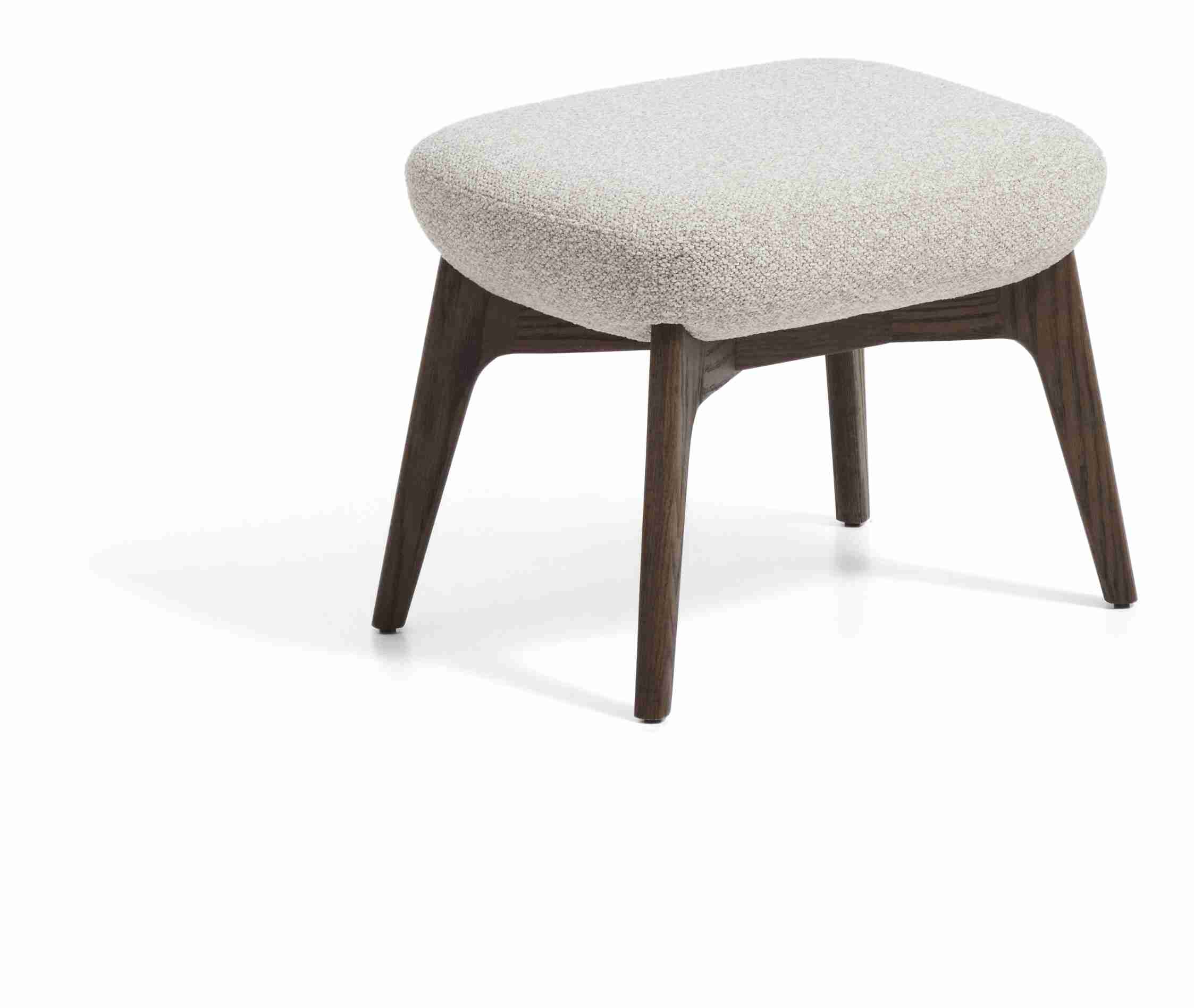 Kave Home Hocker Adiran Chenille - Beige