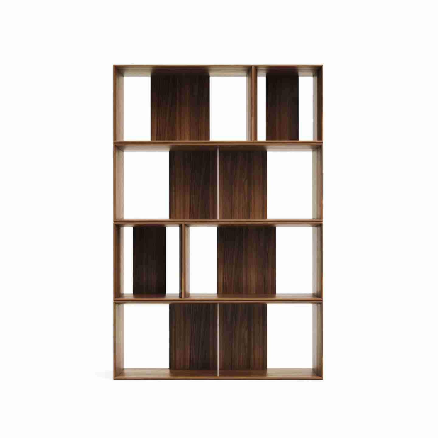 Kave Home Modulair Wandrek Litto Walnoot, 152 x 101cm