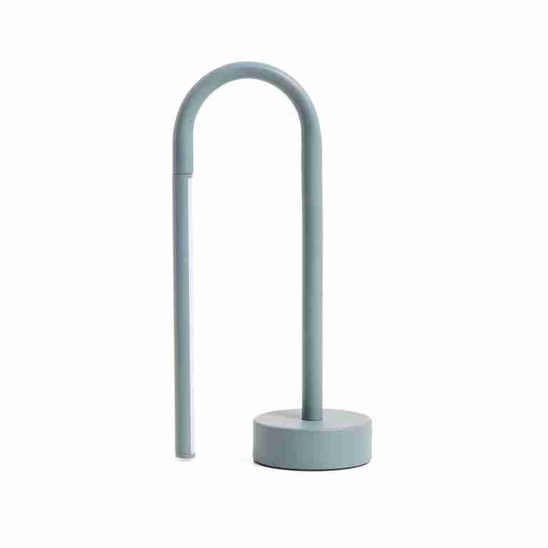 Kave Home Oplaadbare Tafellamp Bow - Blauw