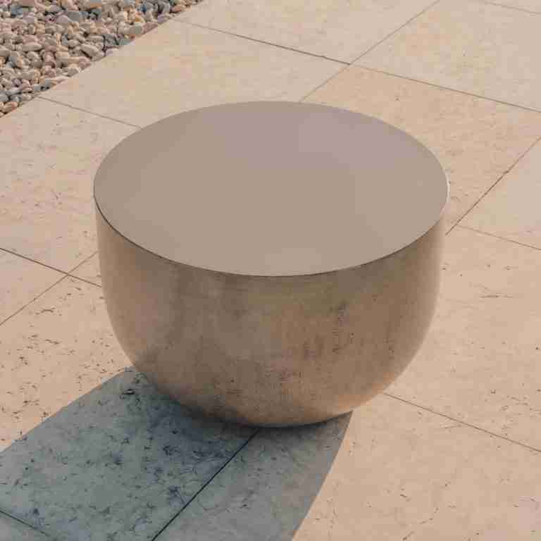 Kave Home Outdoor Ronde Salontafel Garbet Cement, √ò60cm - Grijs