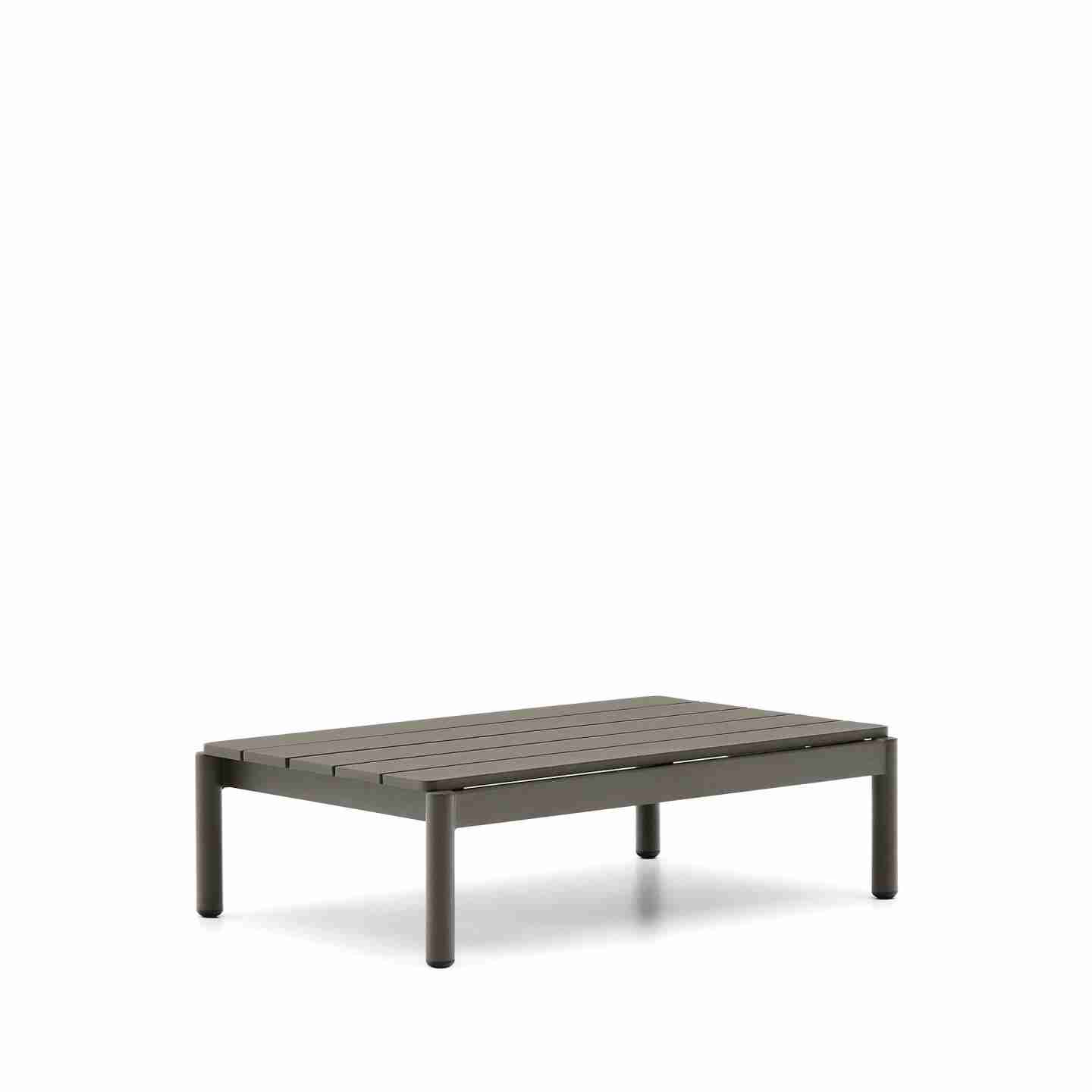 Kave Home Outdoor Salontafel Sorells 91 x 57cm - Donkergroen