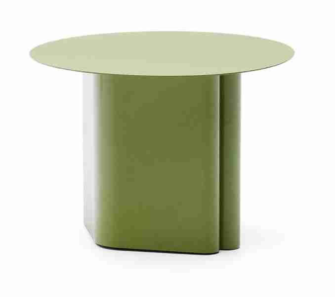 Kave Home Ronde Bijzettafel Arvin 55cm - Groen