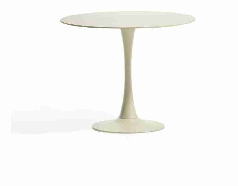 Kave Home Ronde Bistrotafel Vedira Keramiek, √ò90cm - Beige
