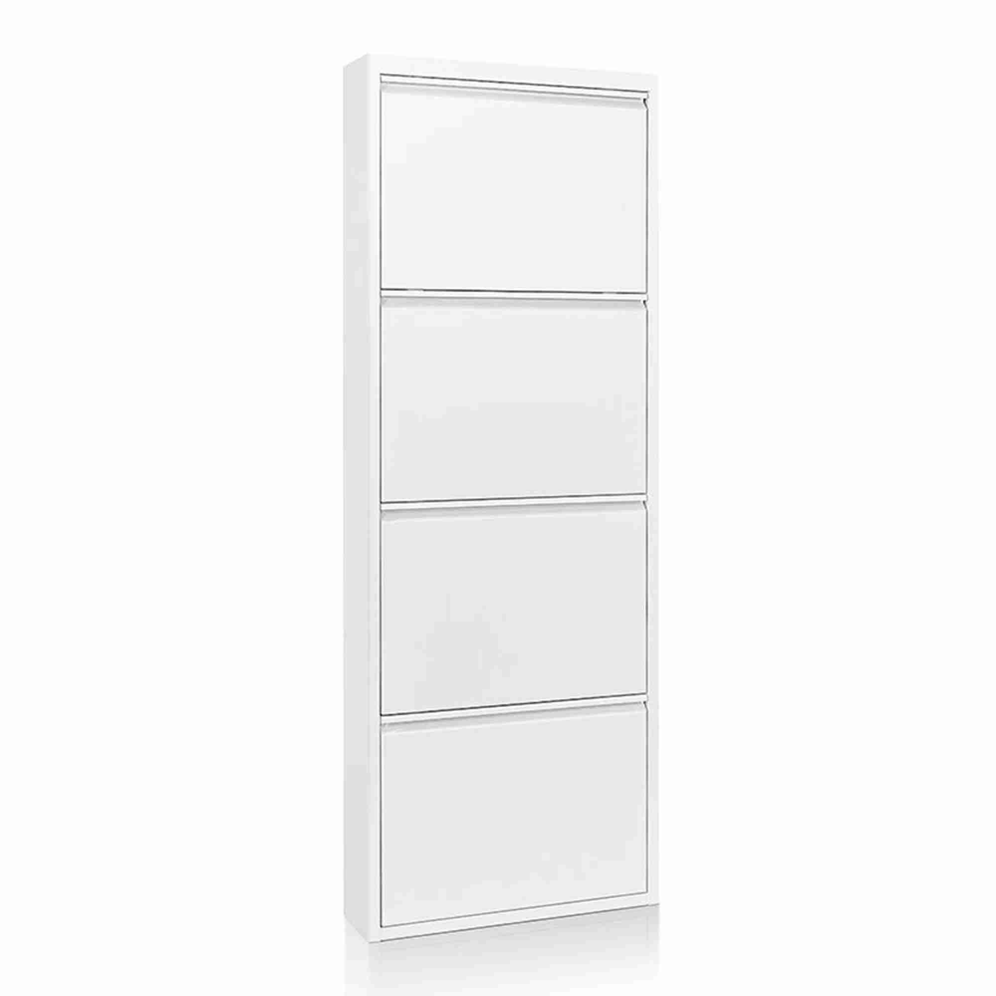 Kave Home Schoenenkast Bogota 4-deurs - Wit