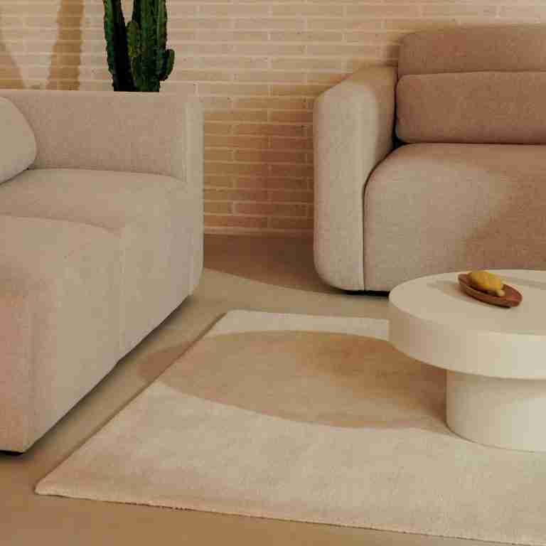 Kave Home Vloerkleed Empuries 200 x 300cm - Beige