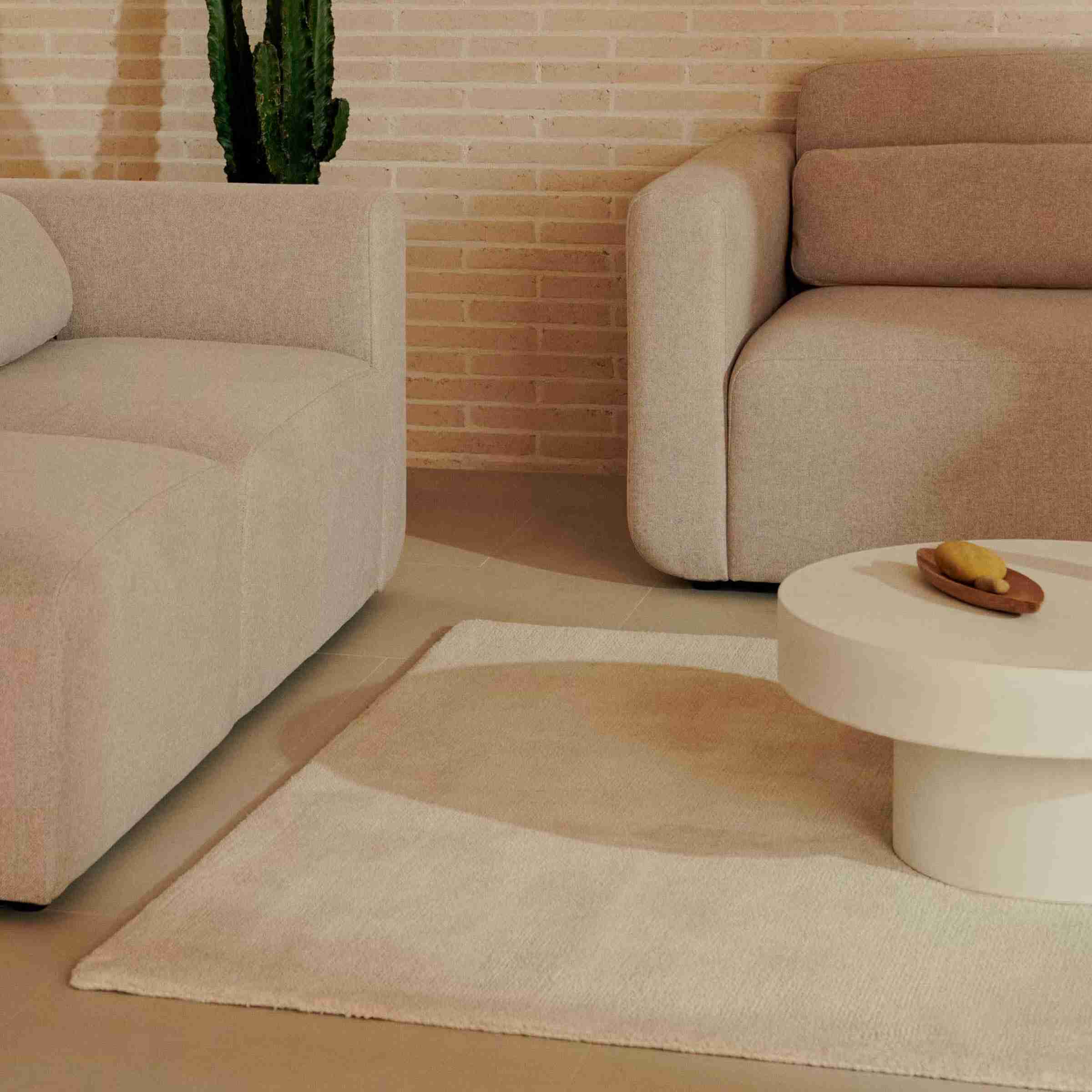 Kave Home Vloerkleed Empuries 200 x 300cm - Beige