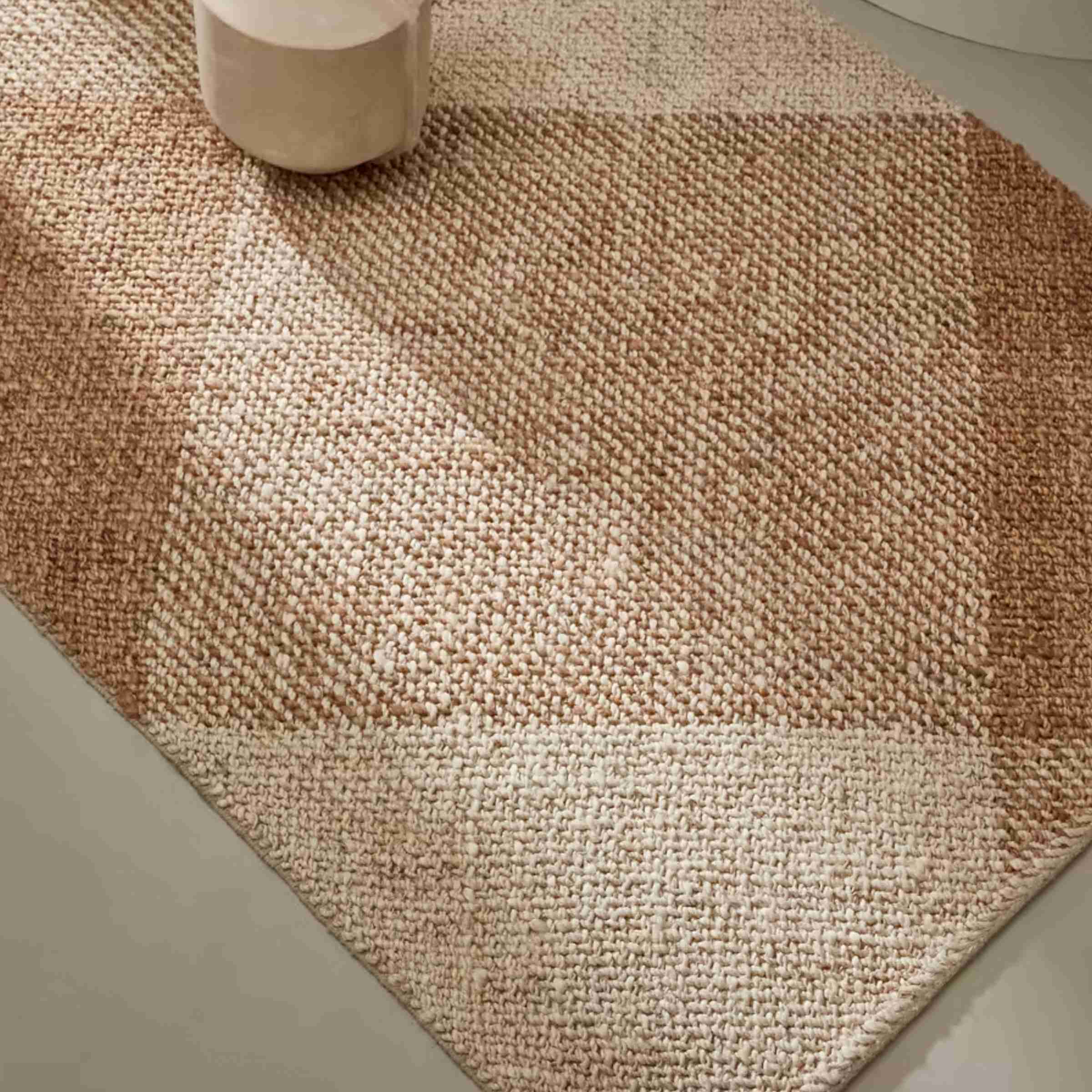 Kave Home Vloerkleed Maelan Jute, 160 x 230cm - Naturel