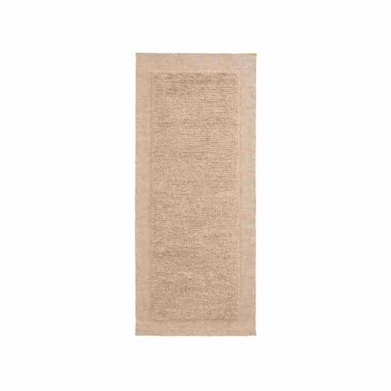 Kave Home Vloerkleed Marely Wol, 80 x 200cm - Beige