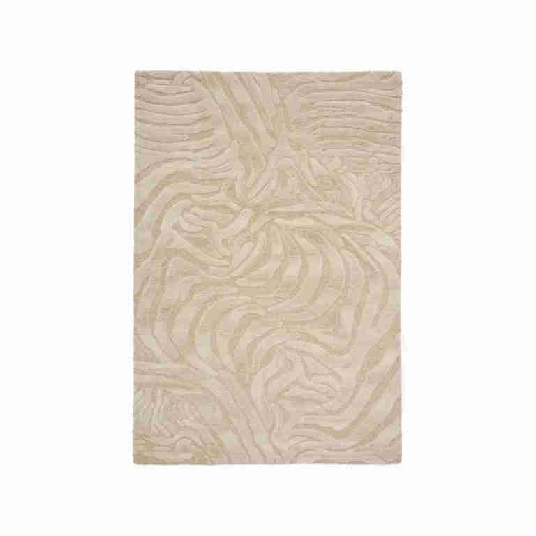 Kave Home Vloerkleed Tribet Wol, 160 x 230cm - Beige