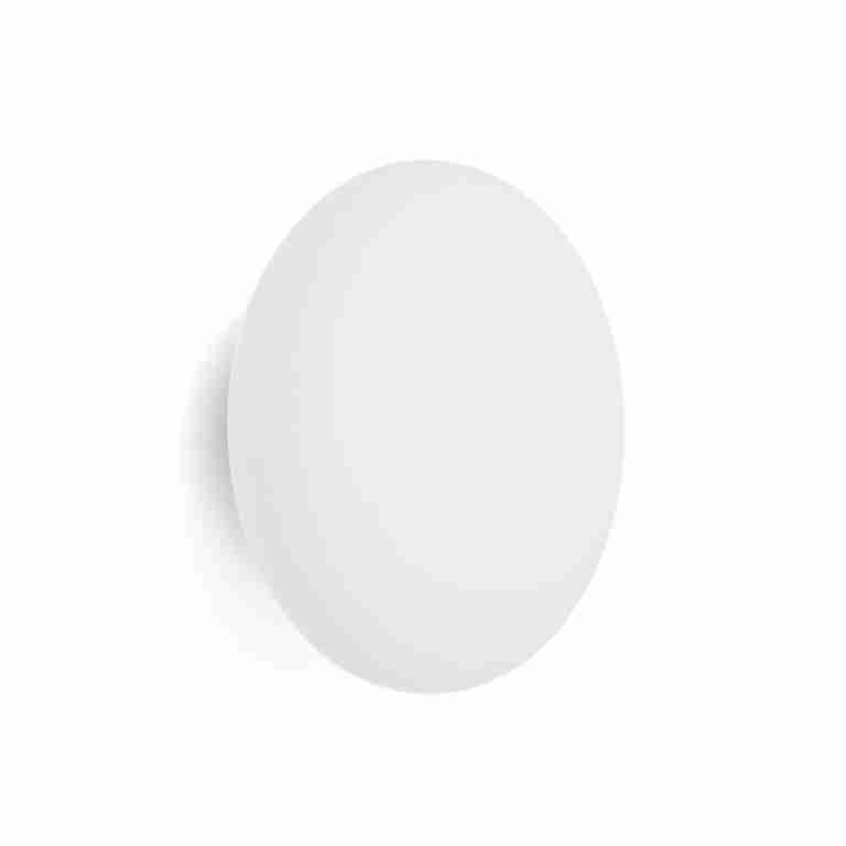 Kave Home Wandlamp Bamila Rookglas, 25cm - Zilver