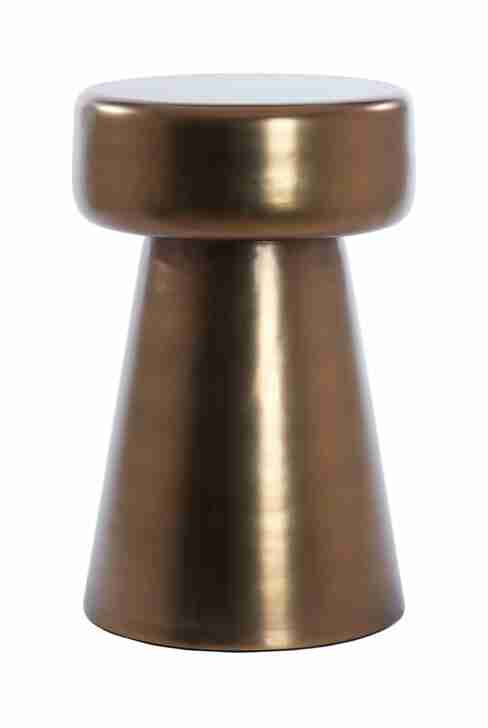 Light & Living Bijzettafel Dakwa 29cm - Brons - Rond