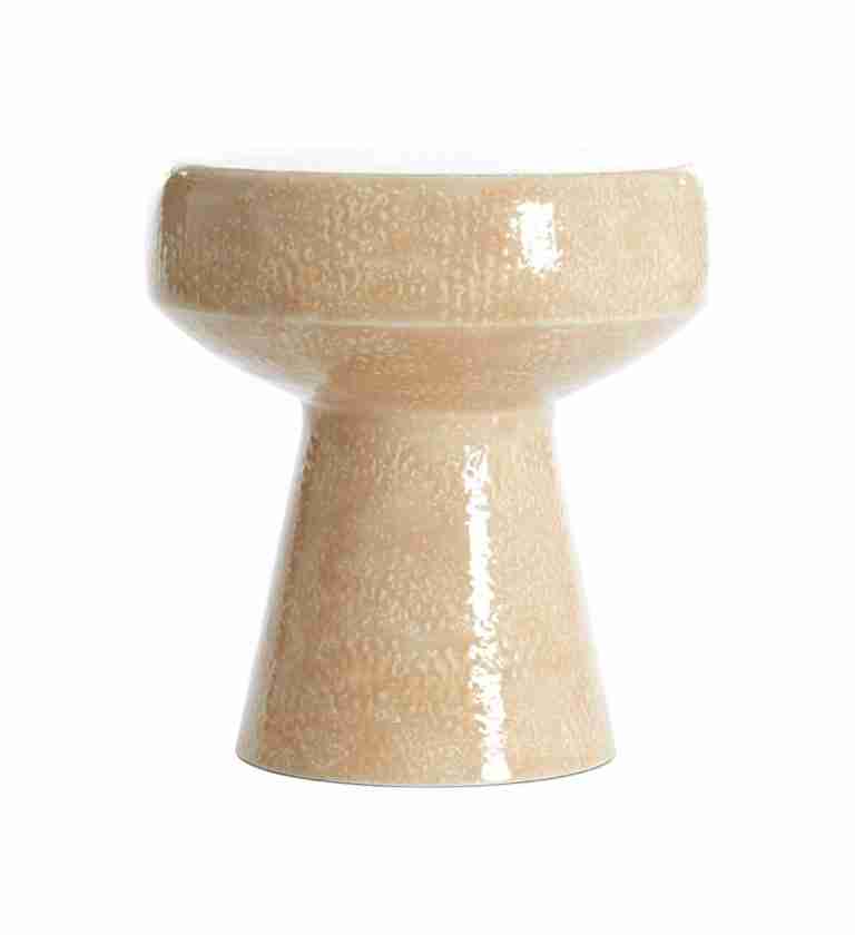 Light & Living Bijzettafel Dakwa √ò38cm - Zand - Rond