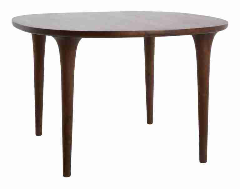 Light & Living Eettafel Zale Acaciahout, √ò140cm - Donkerbruin - Rond