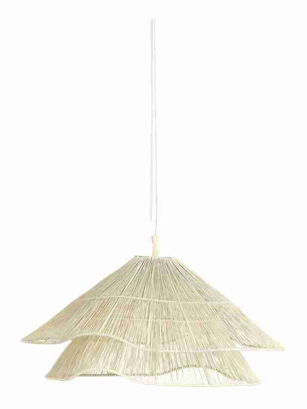 Light & Living Hanglamp Alameda Touw, √ò56cm - Crëme