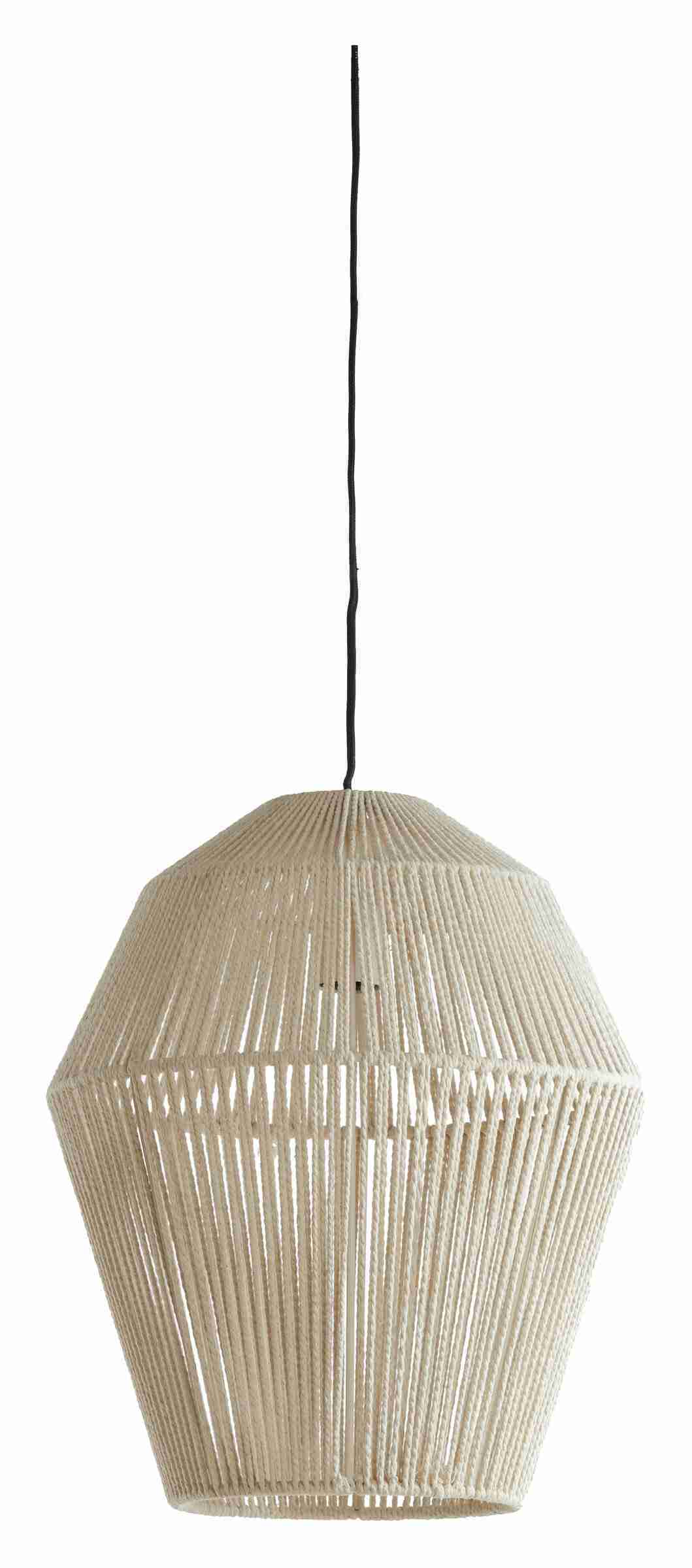 Light & Living Hanglamp Deya 38cm - Crëme