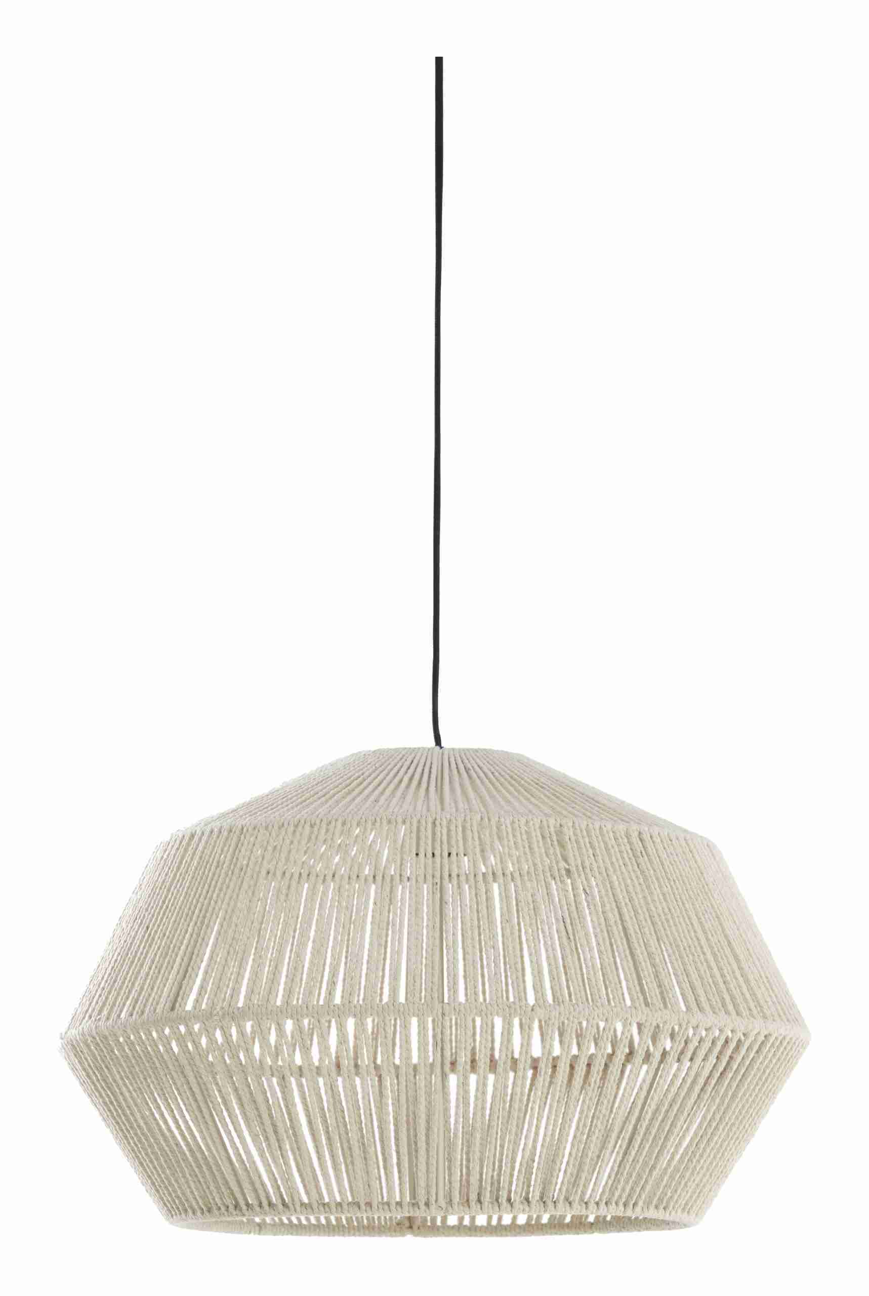 Light & Living Hanglamp Deya 49cm - Crëme