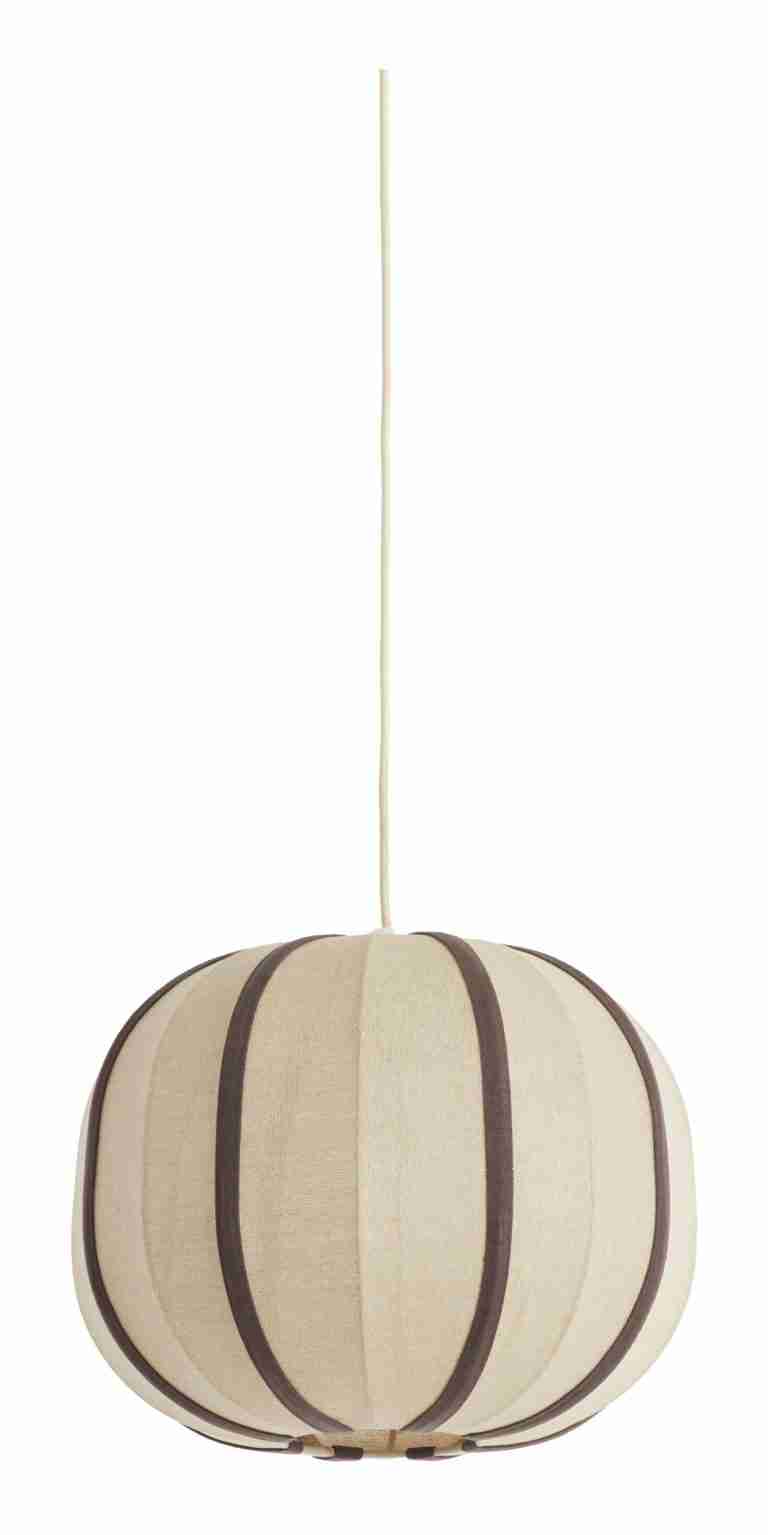 Light & Living Hanglamp Esmiria √ò40cm - Naturel/Donkerbruin - Rond
