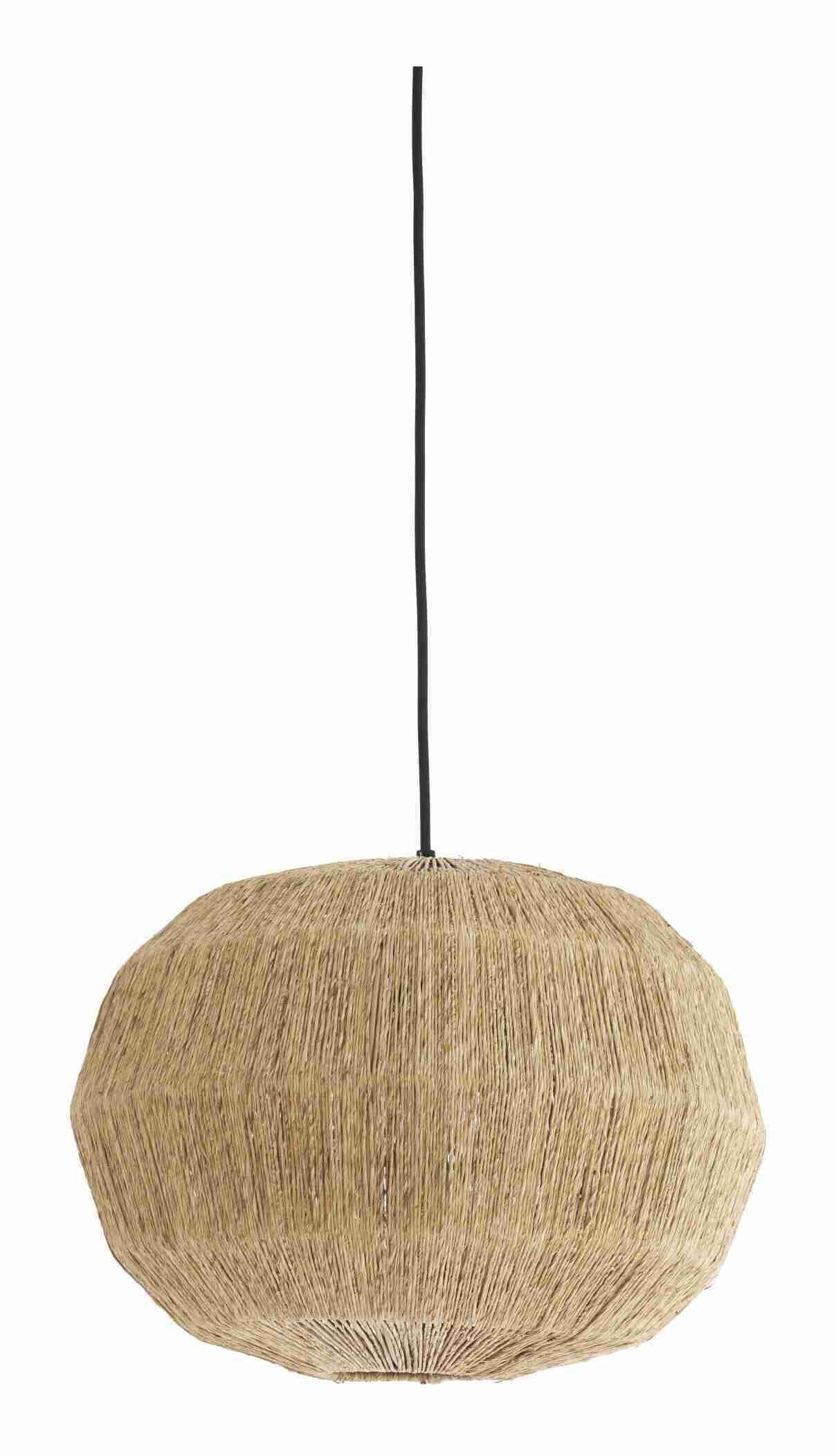 Light & Living Hanglamp Junna Jute, √ò40cm - Naturel - Rond