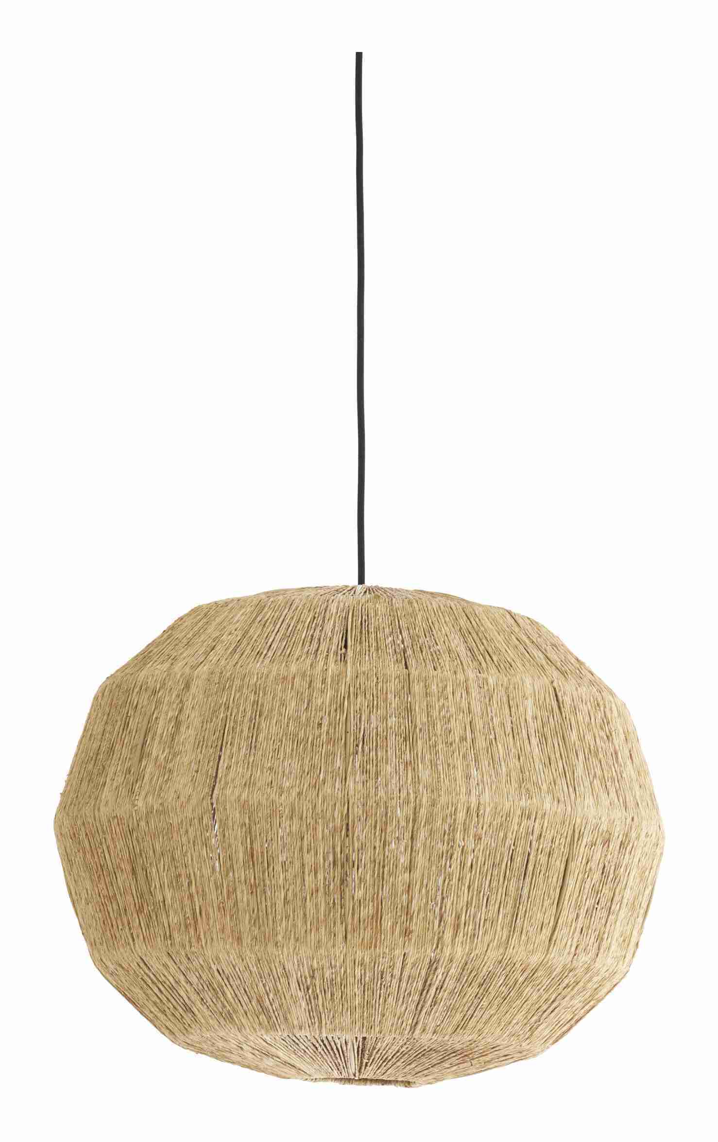 Light & Living Hanglamp Junna Jute, √ò50cm - Naturel - Rond