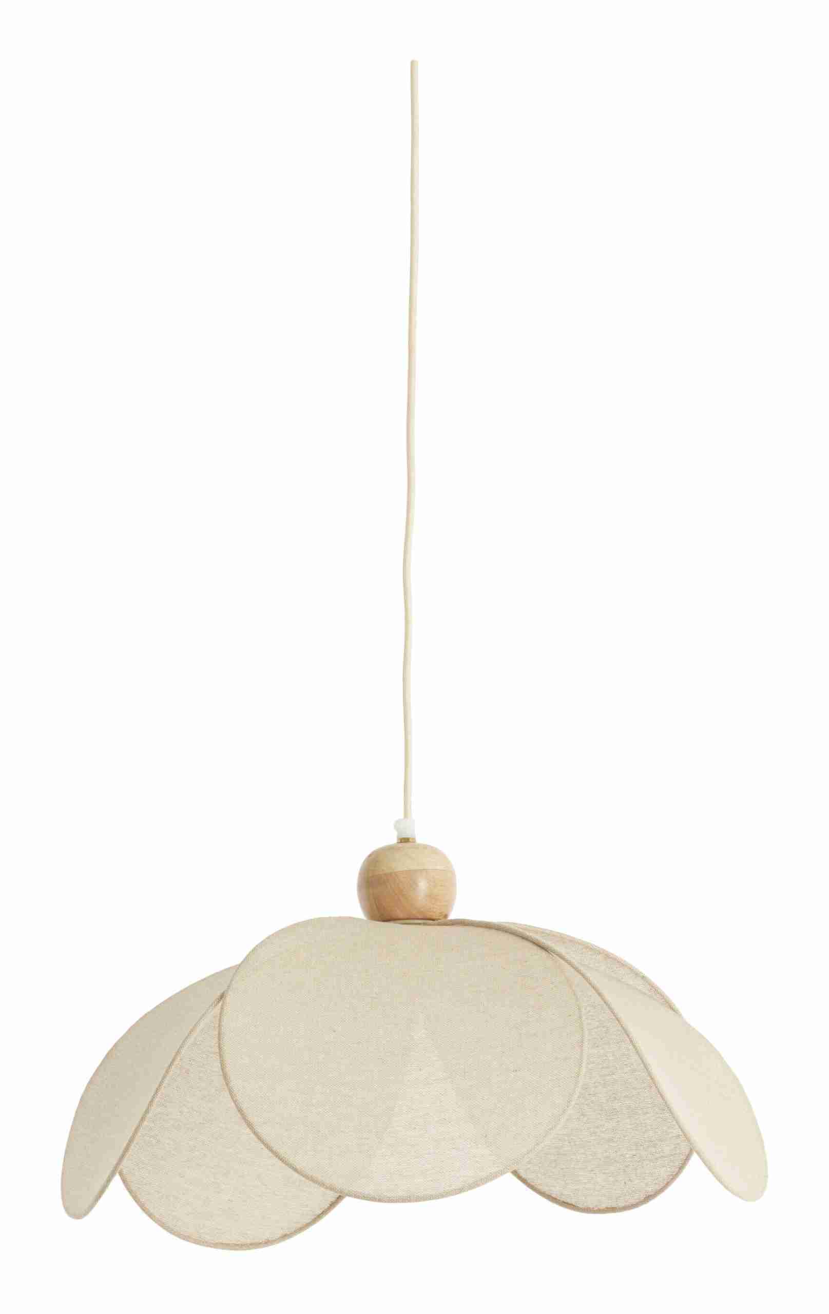 Light & Living Hanglamp Lavriria √ò50cm - Naturel - Rond
