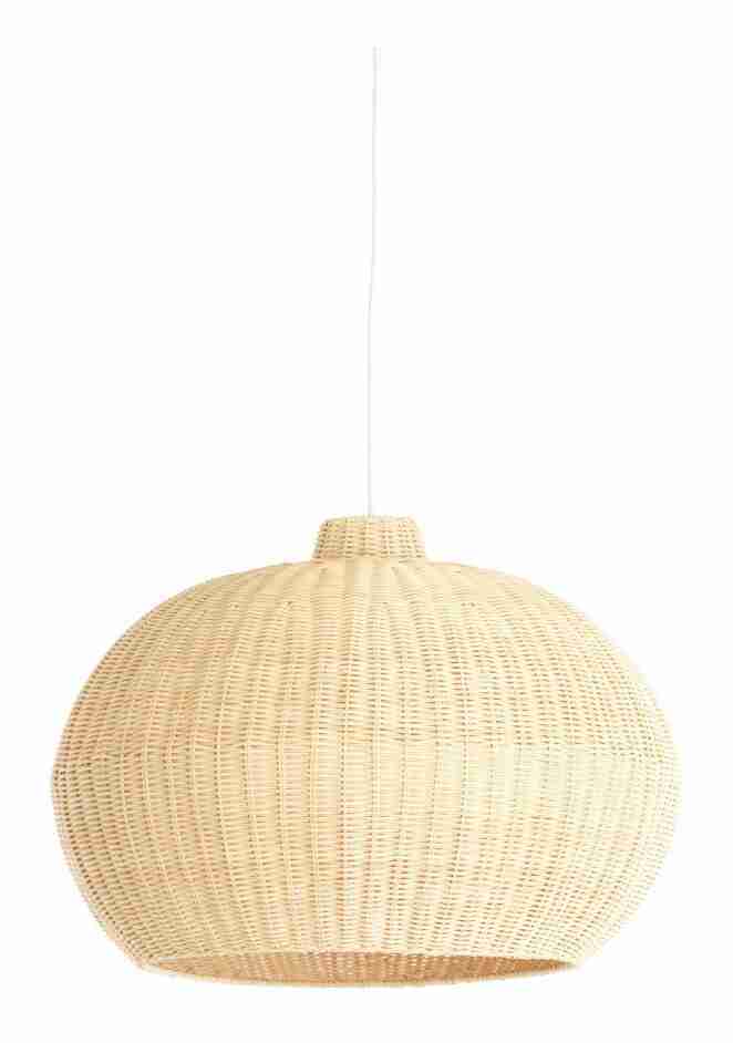 Light & Living Hanglamp Melzor Rotan, √ò55cm - Naturel - Rond