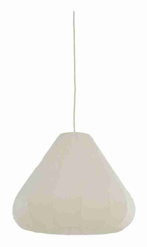 Light & Living Hanglamp Sarella Gevouwen papier, √ò57cm - WIT - Rond