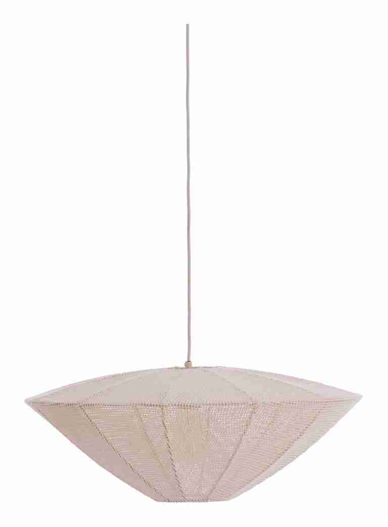 Light & Living Hanglamp Satilla √ò60cm - Crëme - Rond