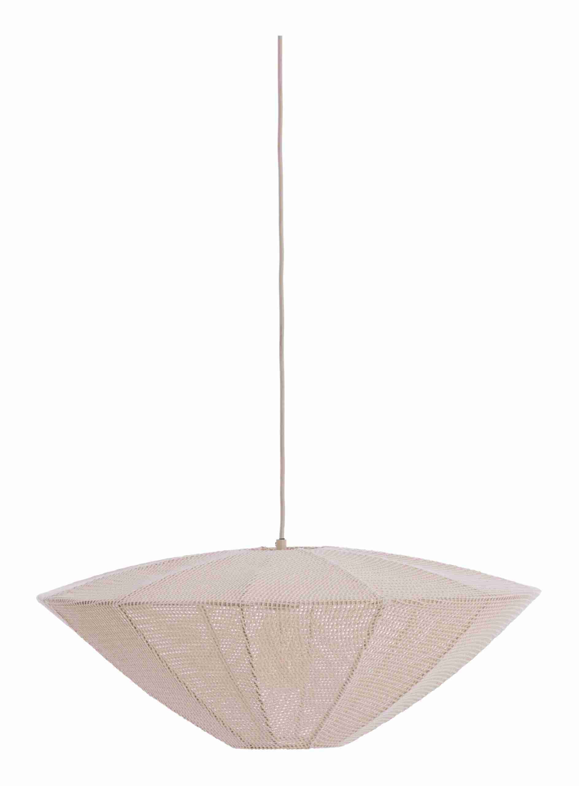Light & Living Hanglamp Satilla √ò60cm - Crëme - Rond