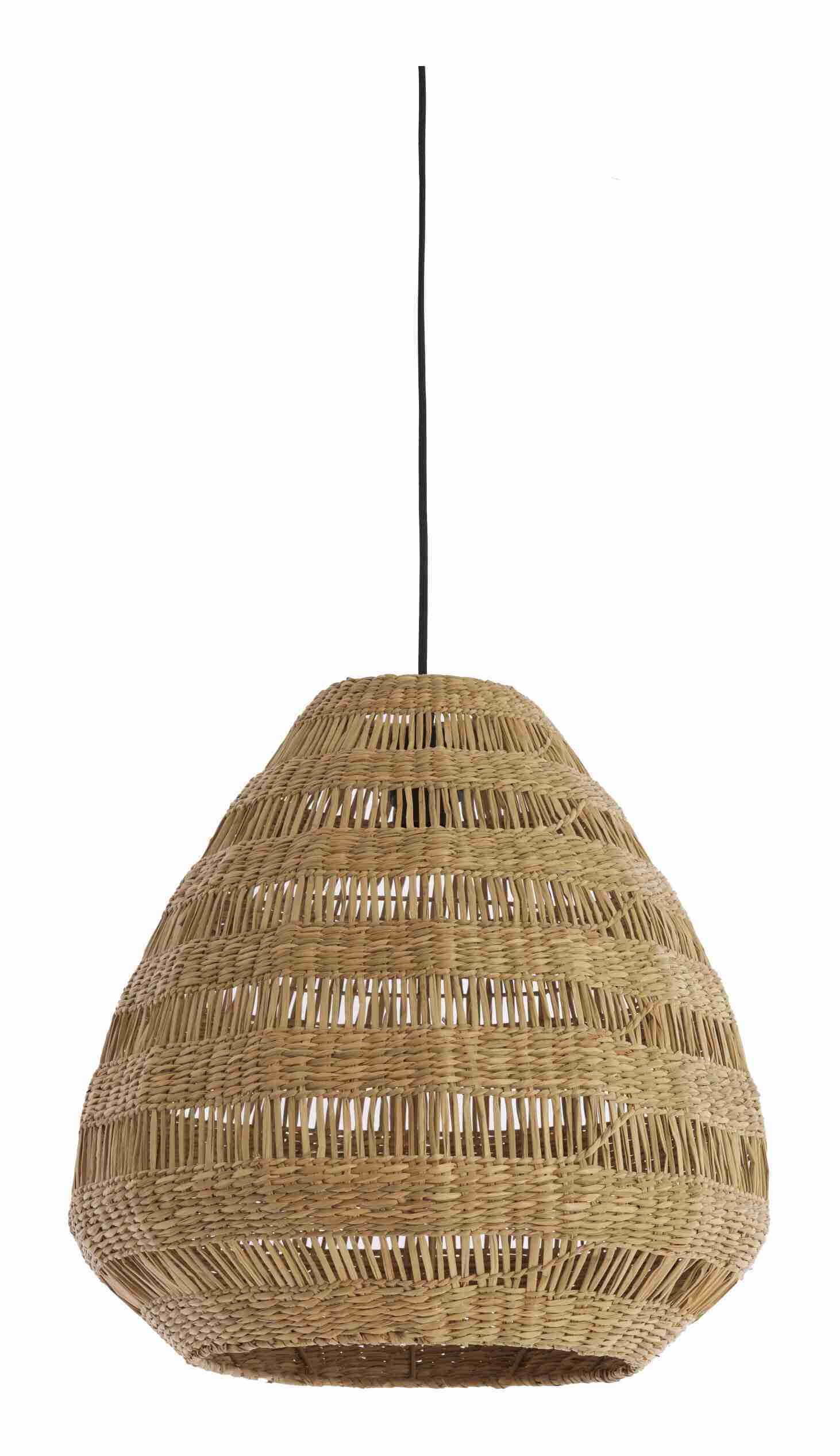 Light & Living Hanglamp Soluna Zeegras, √ò47cm - Naturel - Rond