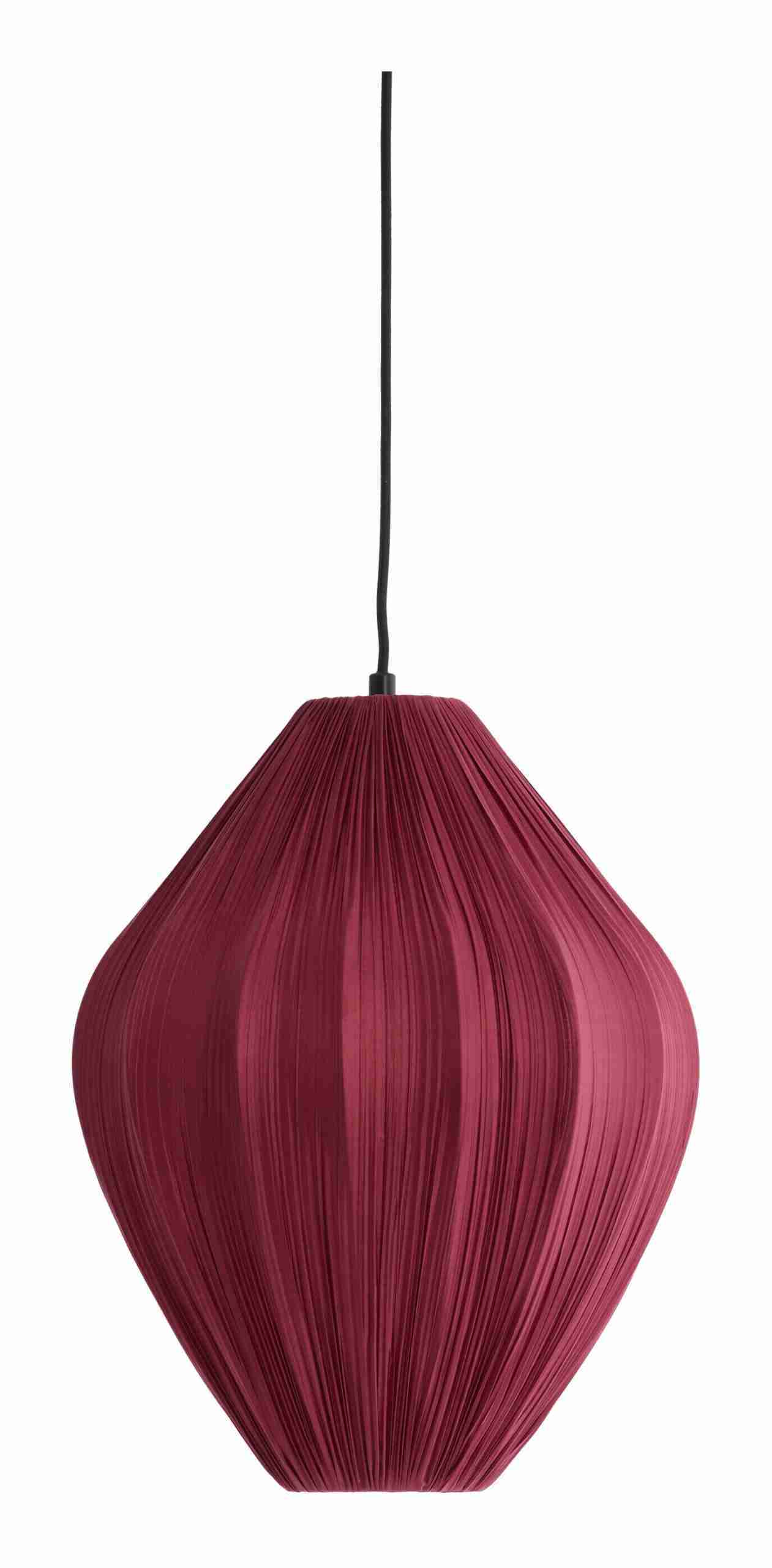 Light & Living Hanglamp Verita √ò36cm - Bordeaux - Rond