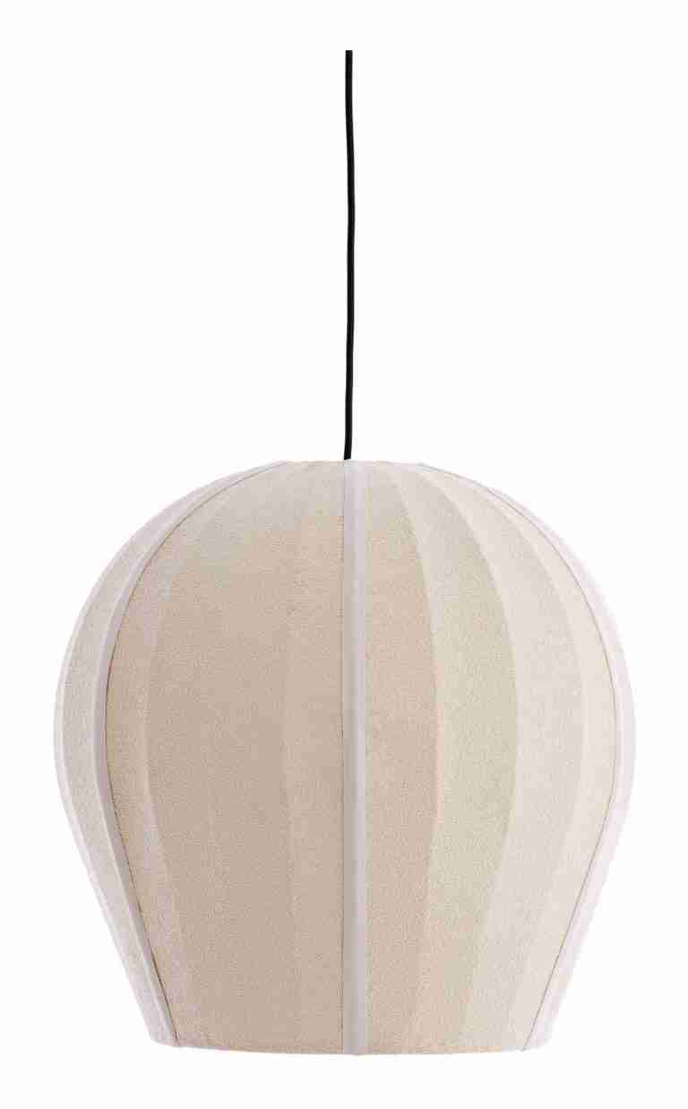Light & Living Hanglamp Zagori Bouclé, √ò44cm - Zand - Rond