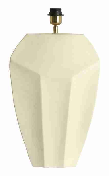 Light & Living Lampvoet Cordoba 48cm - Mat Crëme (excl. kap)