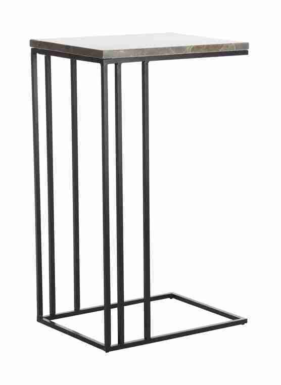 Light & Living Laptoptafel Roshan Marmer - Bruin