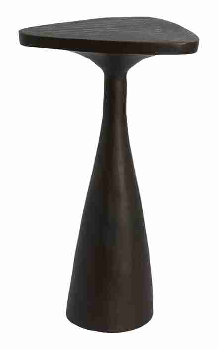 Light & Living Organische Bijzettafel Varoli 33 x 33cm - Mat Bruin-Brons