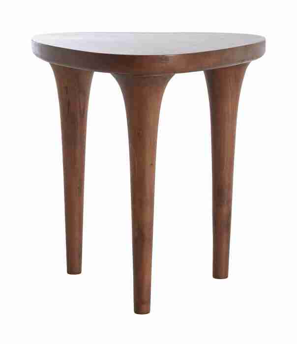 Light & Living Organische Bijzettafel Zulio Acaciahout, 48 x 48cm - Donkerbruin