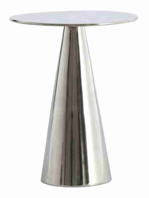 Light & Living Ronde Bijzettafel Leova √ò35cm - Nikkel