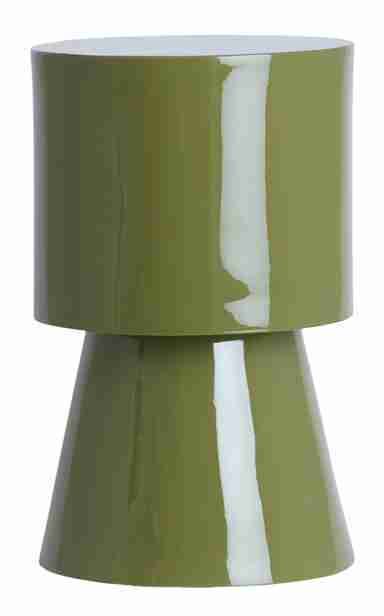 Light & Living Ronde Bijzettafel Nysa √ò30cm - Olijfgroen