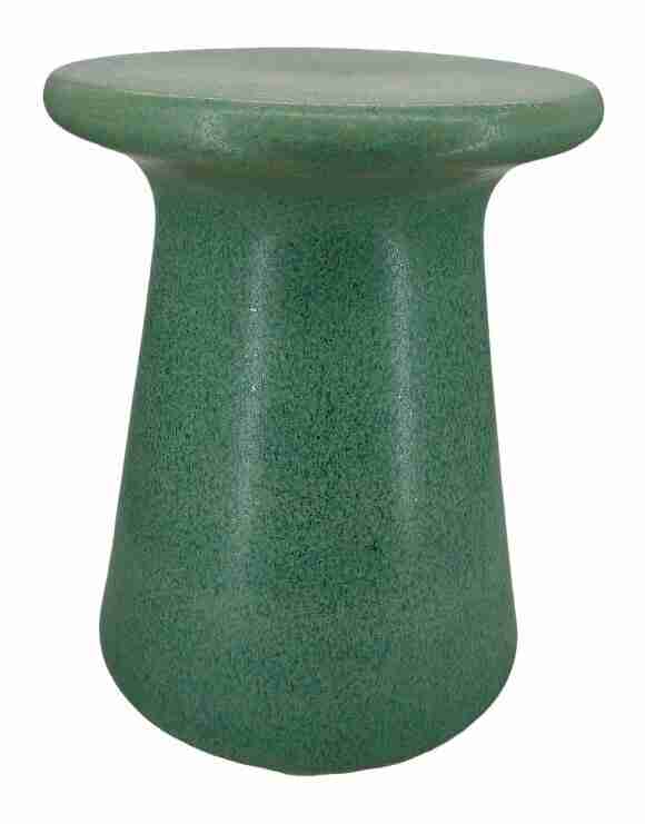 Light & Living Ronde Bijzettafel Sento Keramiek, √ò35cm - Groen