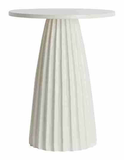 Light & Living Ronde Bijzettafel Veglia √ò40cm - Crëme
