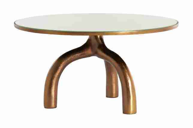 Light & Living Ronde Salontafel Mello √ò76cm - Brons